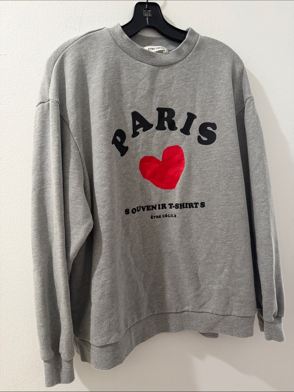 Revolve Paris souvenir boyfriend sweatshirt etre cecile